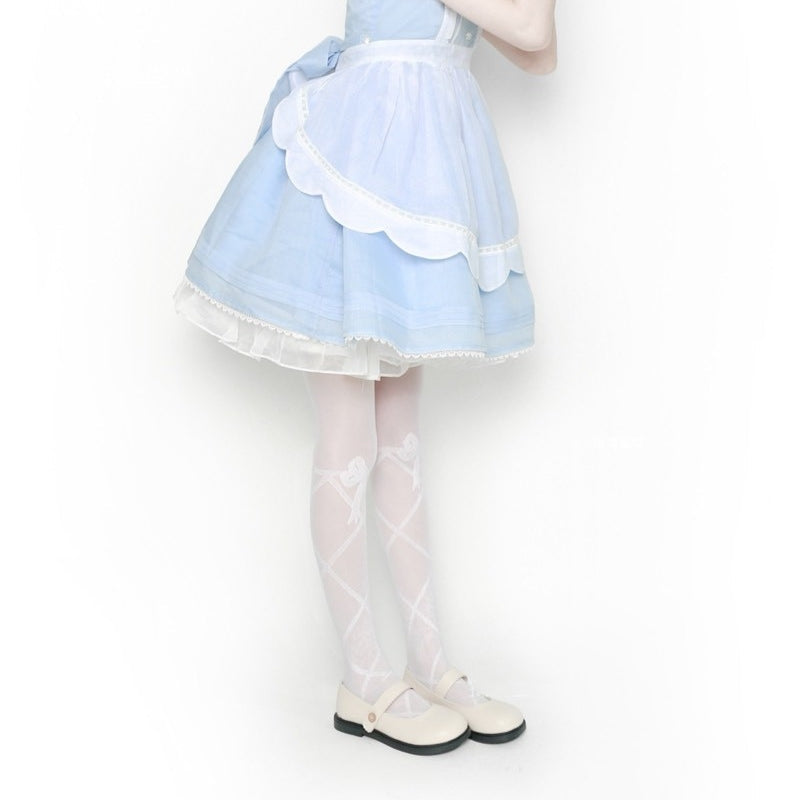 Fairy core knot bow tights