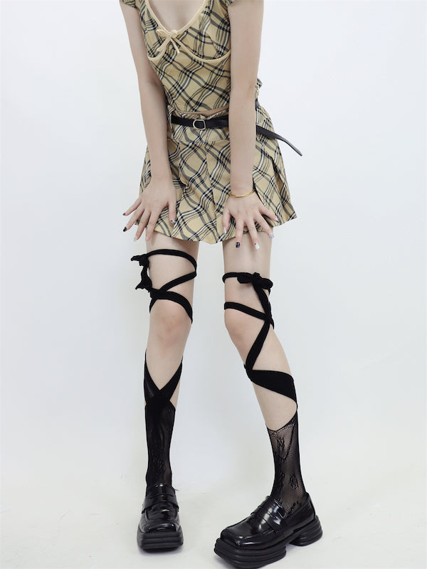 Sweet & Spicy Ballet Lace Mesh Socks