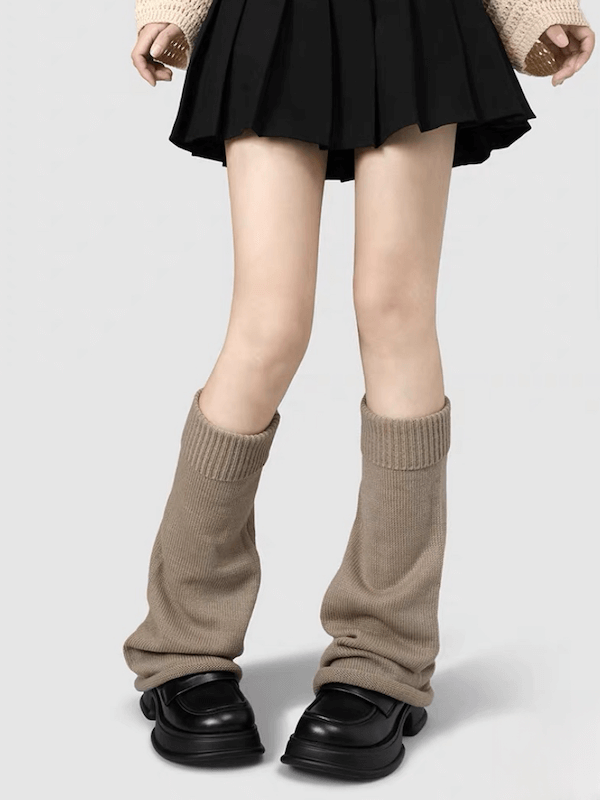 Jfashion y2k girl leg warmer