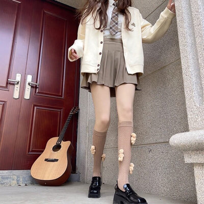 3D bear dolls stockings