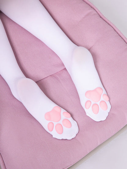 3D Kitty paw stockings