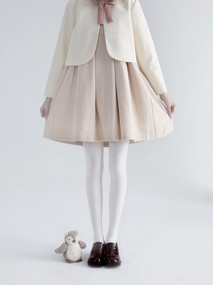 600D lolita white tights