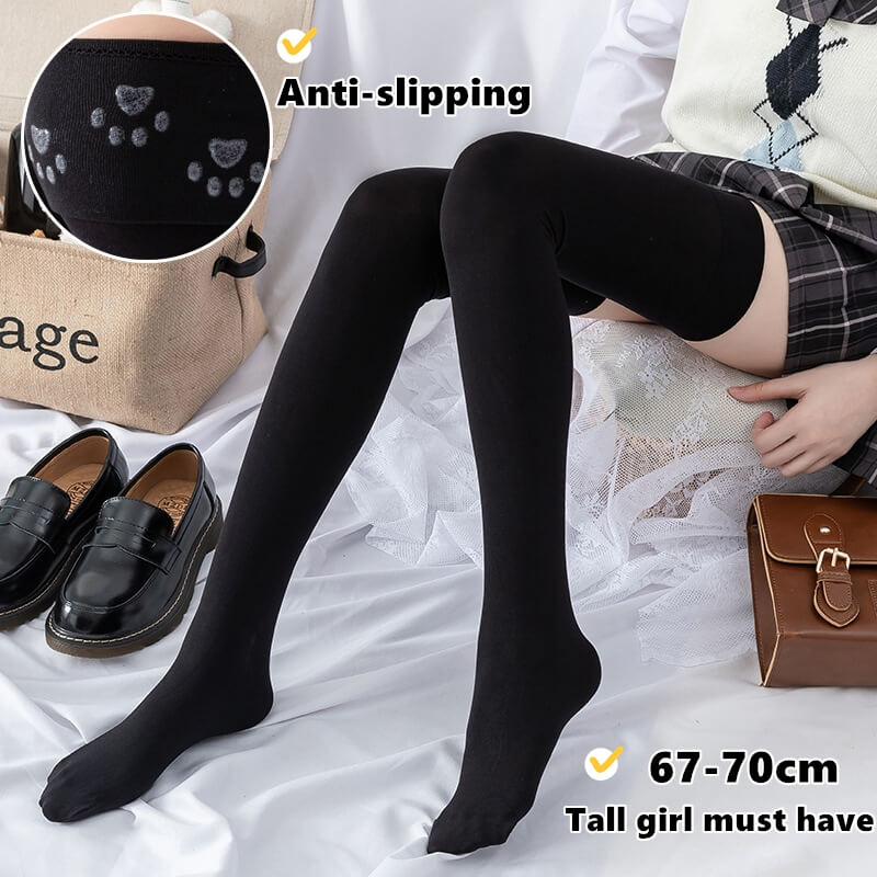 Thigh High 70cm Anti-slip silica gel pure stockings