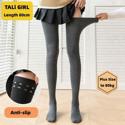 80cm length plus size stockings