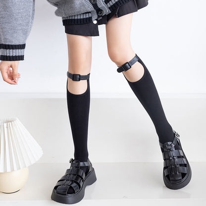 Alternative buckles stockings