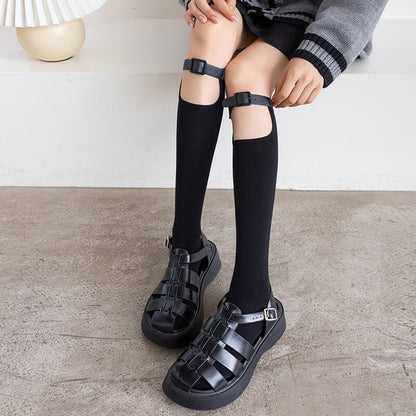 Alternative buckles stockings