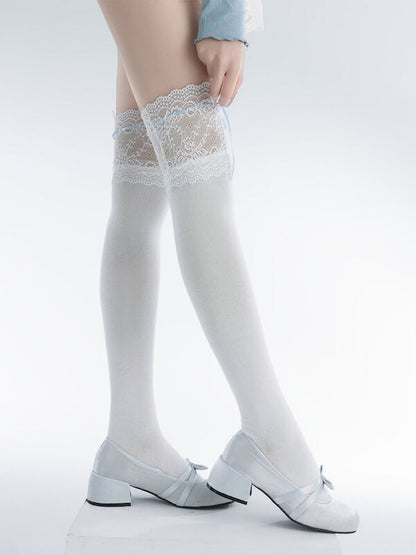 Angel lace stockings
