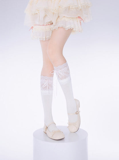 Angel lace stockings