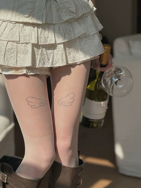 Angelic wings tights