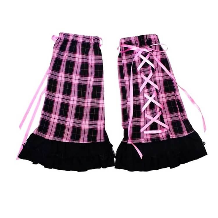 Pink plaid