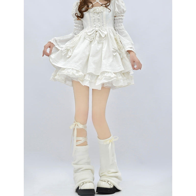 Pure ribbon white