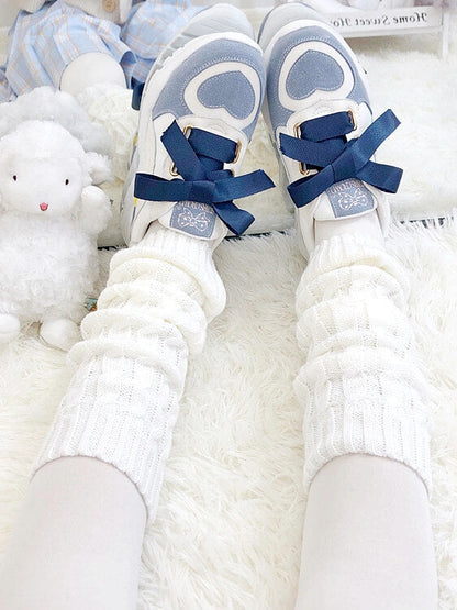 Cozy jfashion knit leg warmers