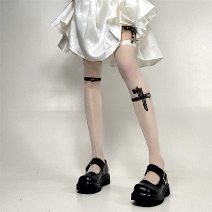 E-girl thin stockings