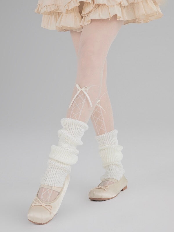 Fairy core ribbon doll tights