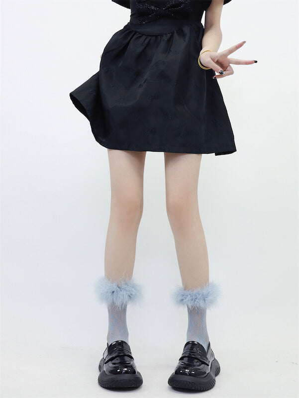 Fluffy doll stockings
