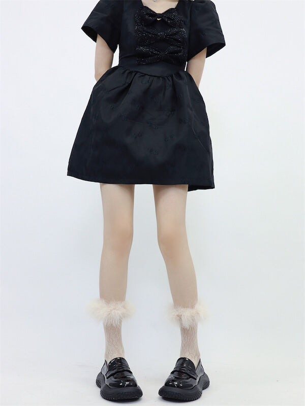 Fluffy doll stockings