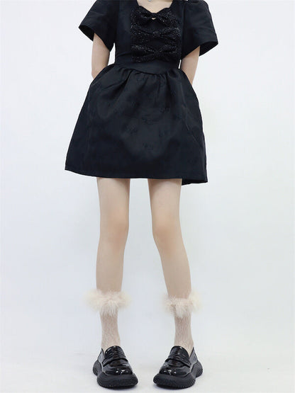 Fluffy doll stockings