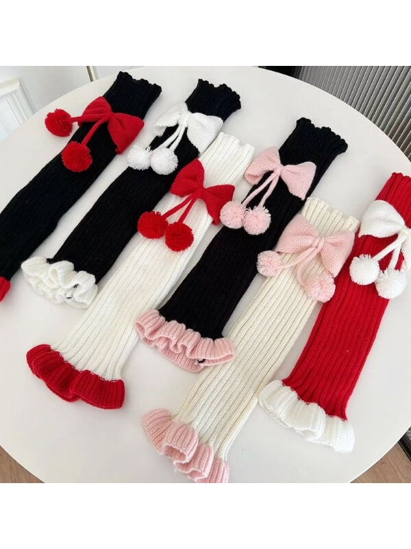 Black with White bow