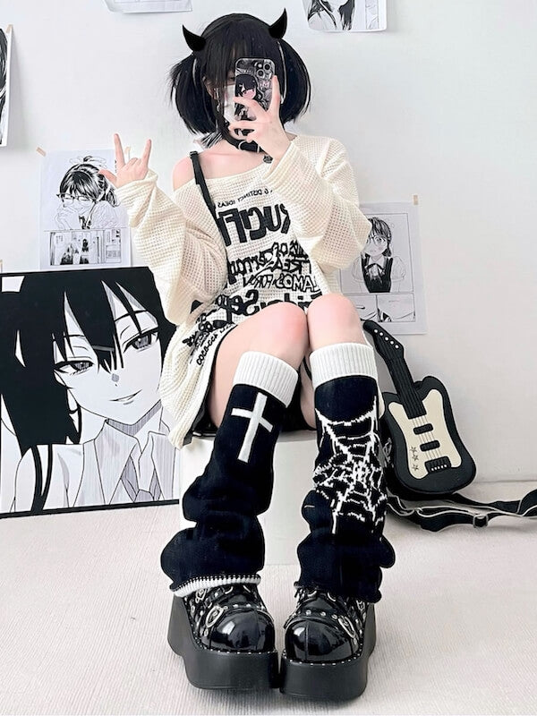 Black White