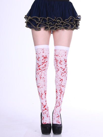 Halloween aesthetic goth stockings