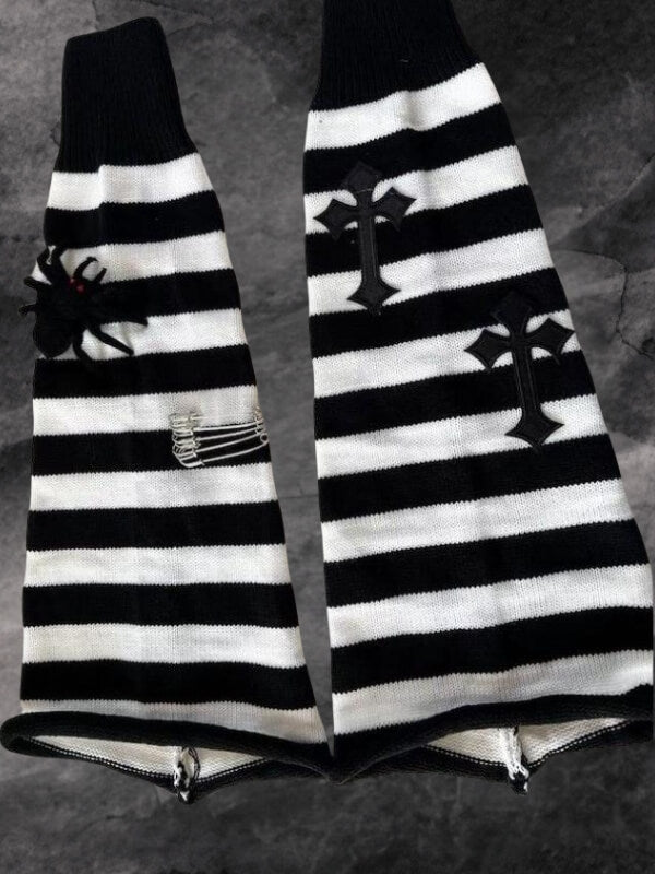 Black White