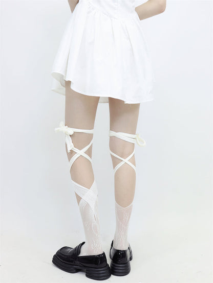 Sweet & Spicy Ballet Lace Mesh Socks