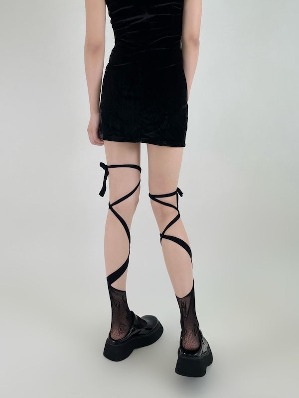 Sweet & Spicy Ballet Lace Mesh Socks