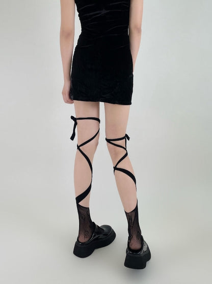 Sweet & Spicy Ballet Lace Mesh Socks