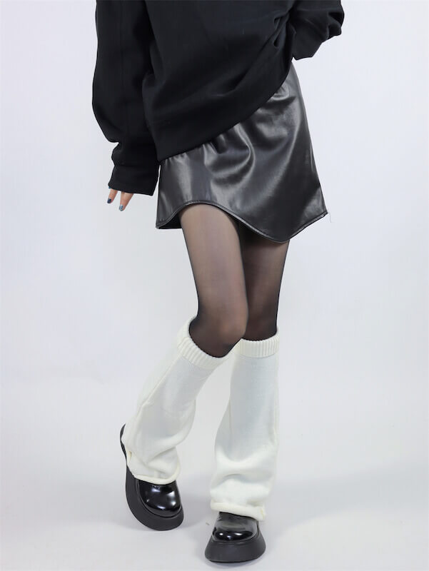 Jfashion y2k girl leg warmer