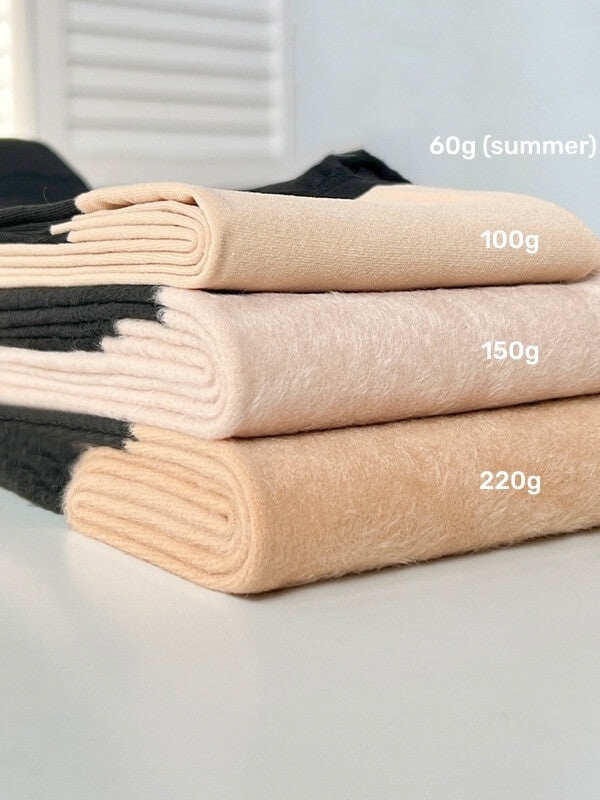 JK style stockings-effect tights