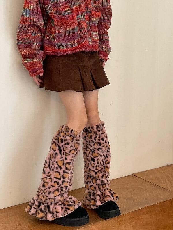 Pink Brown Leopard