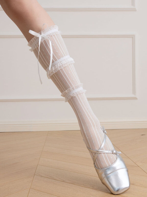 Lolita lace doll stockings
