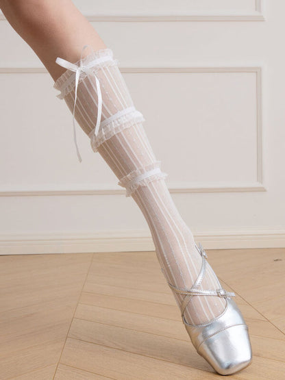 Lolita lace doll stockings