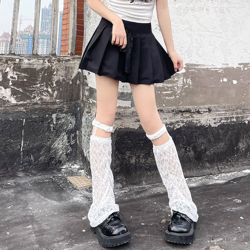 Lolita lace hot girl leg warmers