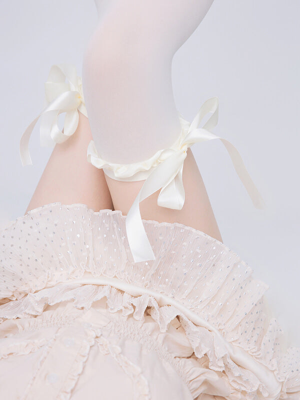 Lolita ribbon bow stockings
