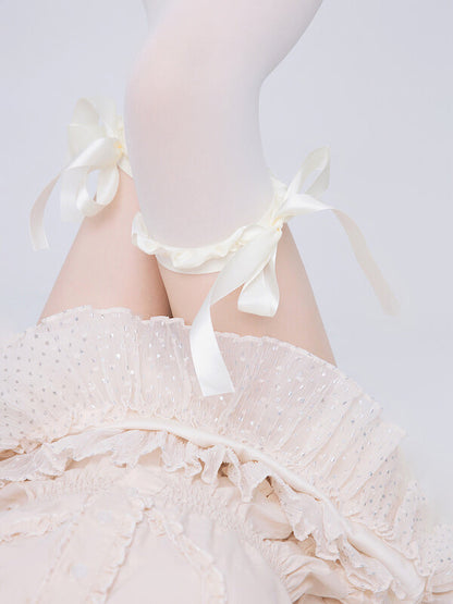 Lolita ribbon bow stockings