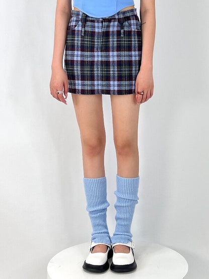 Macaron stirrup leg warmers