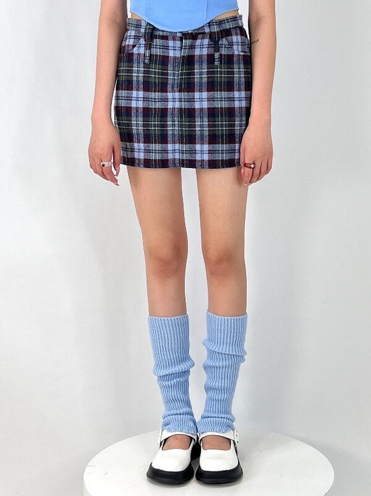 Macaron stirrup leg warmers