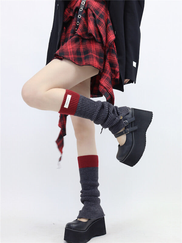 Red to grey bottom