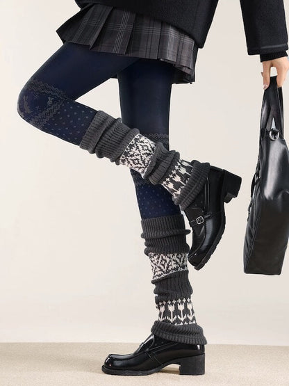Soft bunny velvet tights