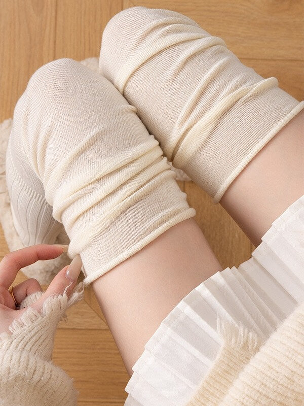Soft vintage patchwork stockings