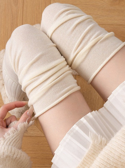 Soft vintage patchwork stockings