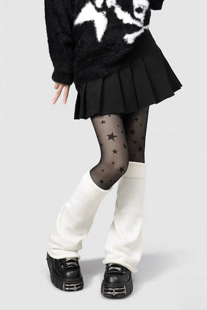 Spicy stars tights leg warmers