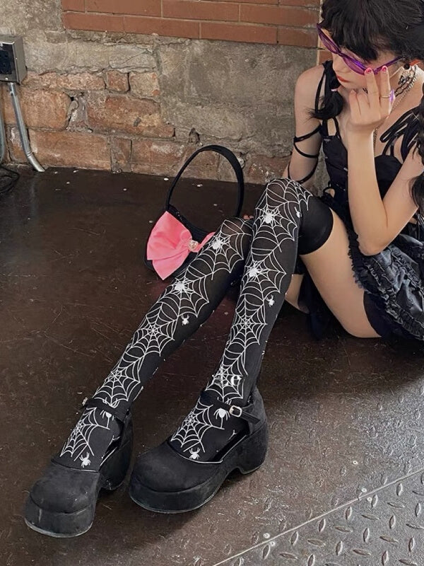 Spider girl dark stockings