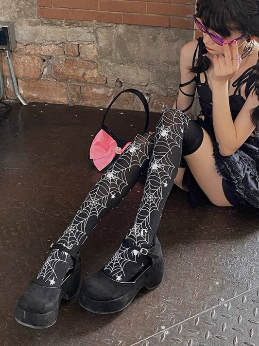 Spider girl dark stockings