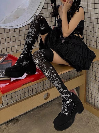 Spider girl dark stockings