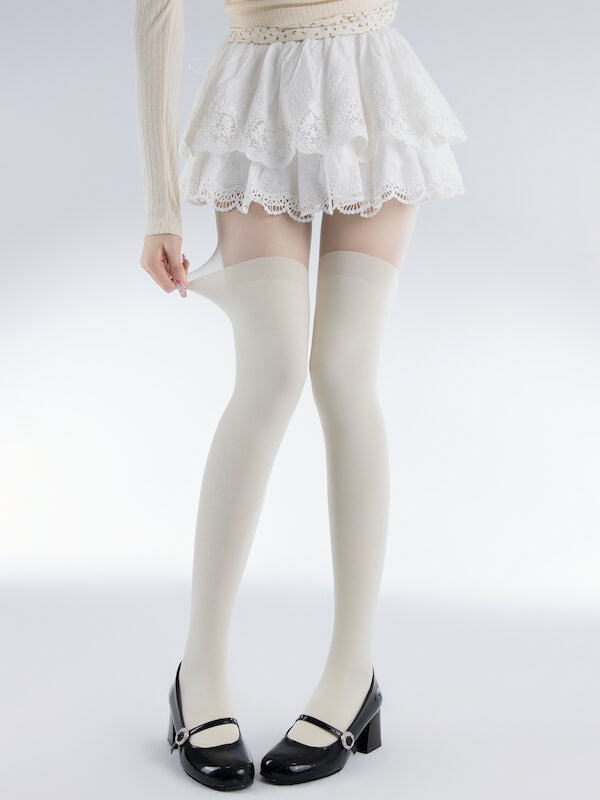 Milk White (Slightly Beige Yellow)