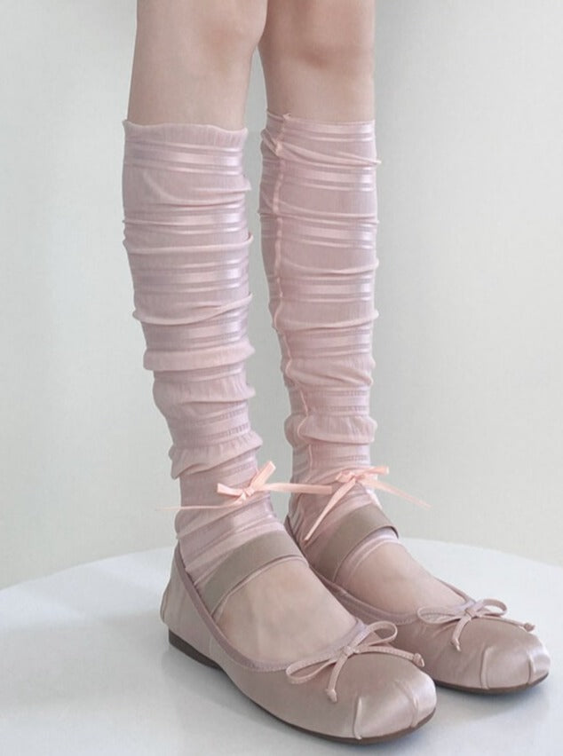 Summer ballet leg warmers