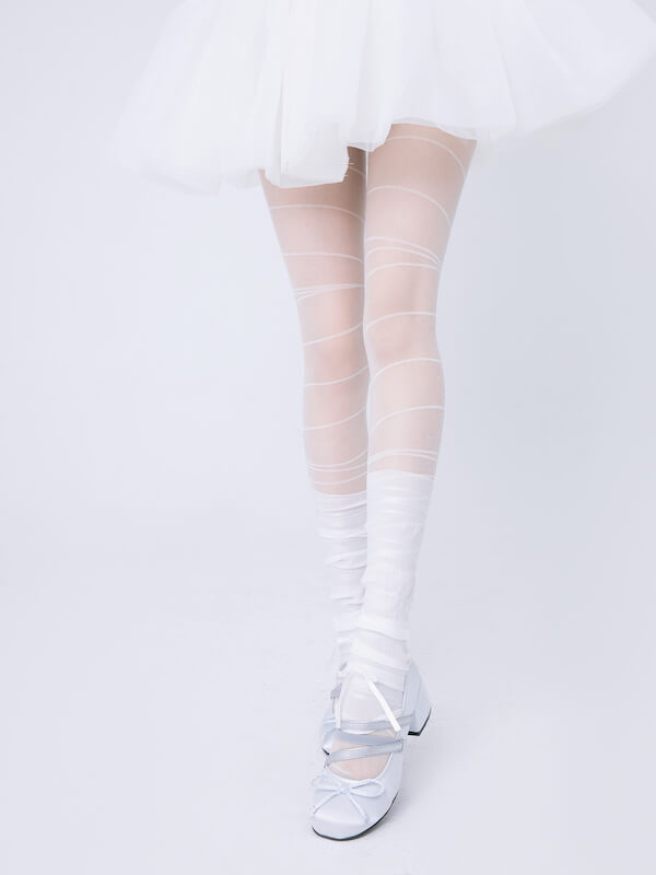 Summer ballet leg warmers