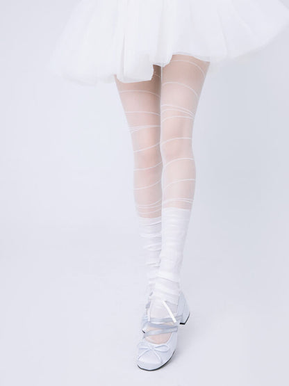 Summer ballet leg warmers